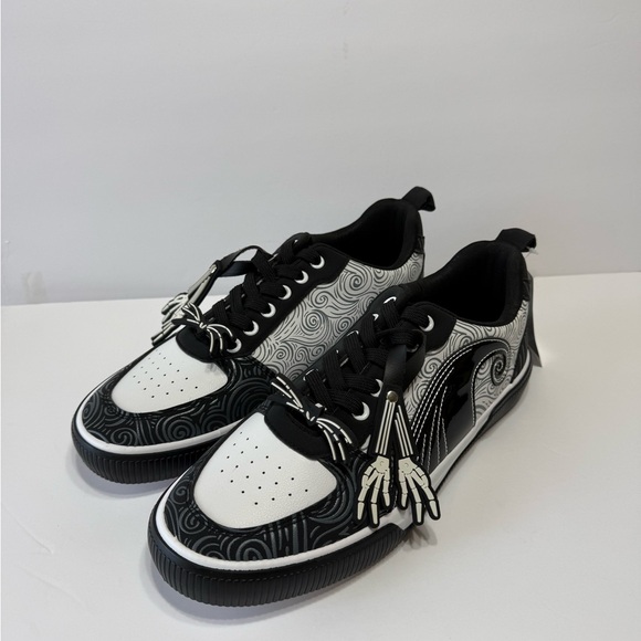 The Nightmare Before Christmas Jack Skeleton Sneakers Men’s Sz 10.5 - Picture 8 of 8